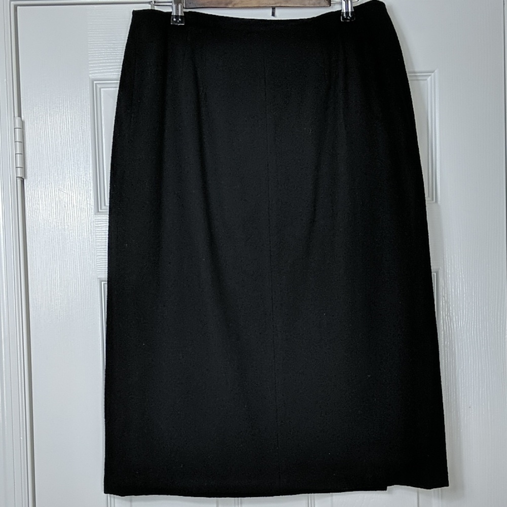 *Sold*Talbots Wool Blend Wrap Skirt - Picture 3 of 6